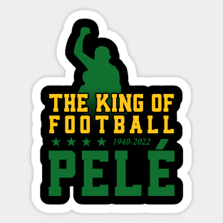 The King of Football Sticker